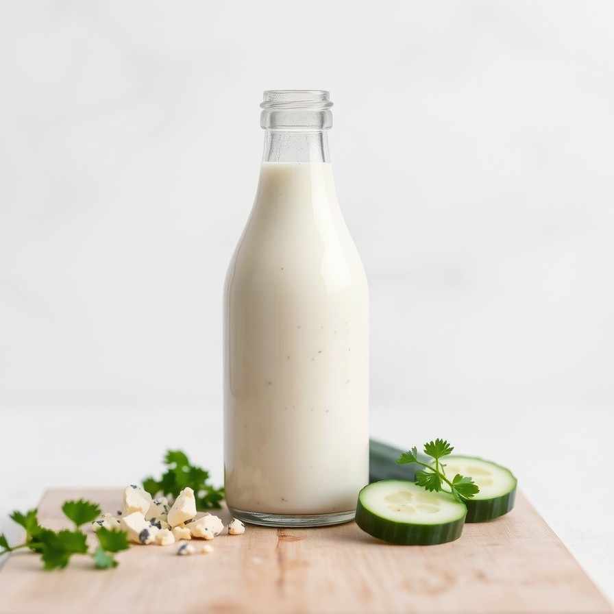 Healthy Blue Cheese Dressing - Creamy Crema Recipe